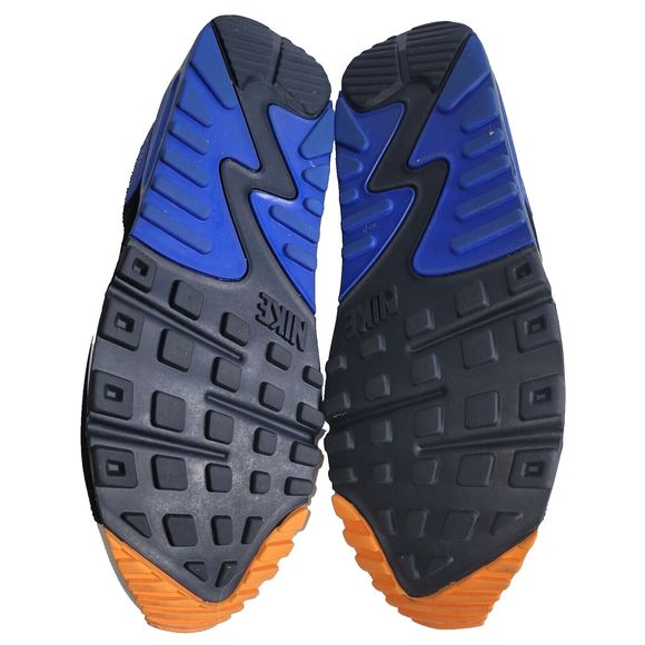 Nike Air Max 90 QS London Home Turf Series Unisex US 8 586845-108 Blue Orange - Picture 6 of 14